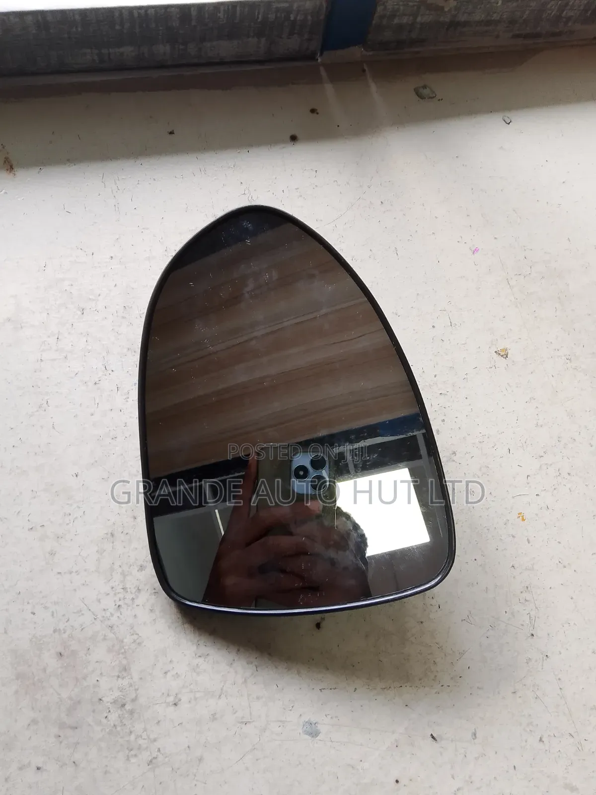 Mirror Lens Left Hand Kia Rio 2012 (Genuine Brand)