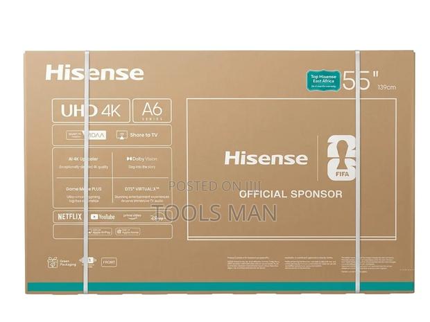Hisense 55 Inch A6 Series Uhd Smart Tv.