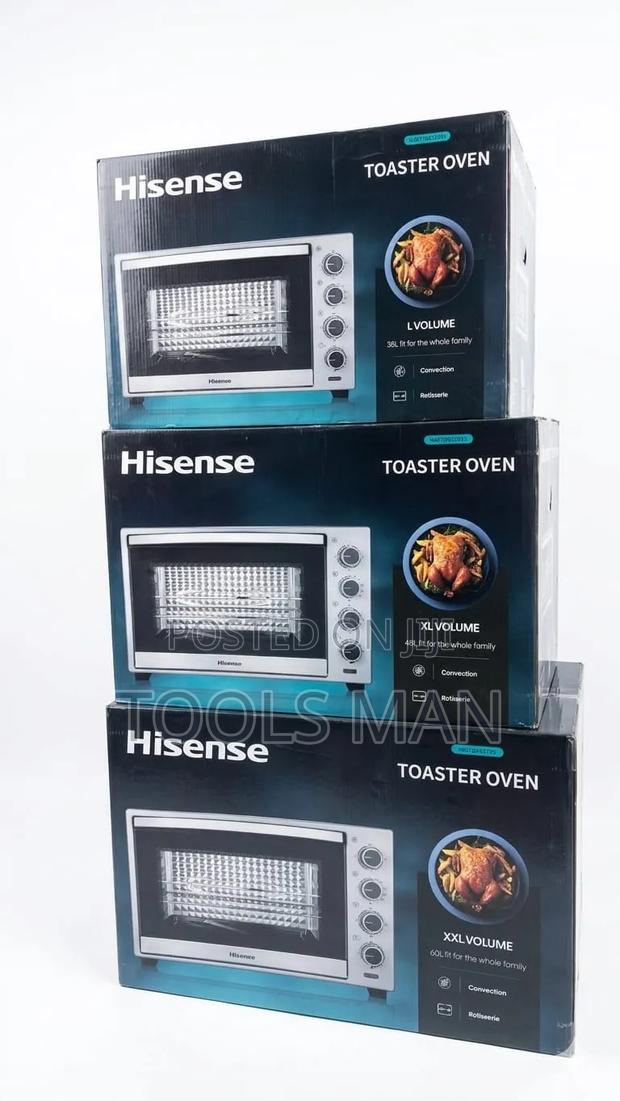 Hisense Electric Toaster Oven - 38l Convection Rotisserie.