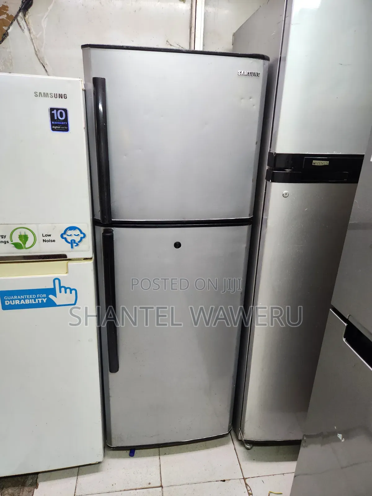 Silver Samsung Rerefrigerator 280litres