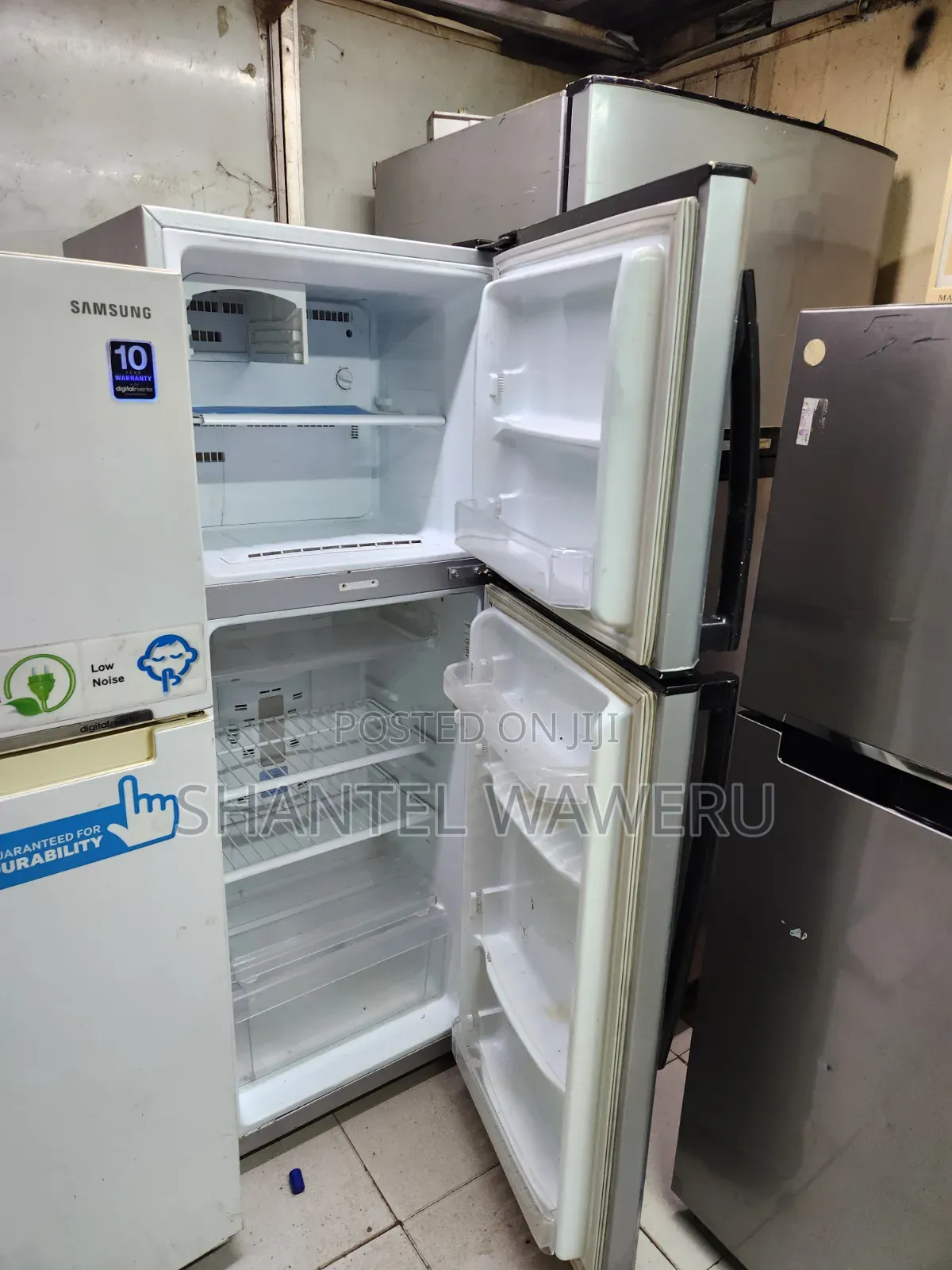 Silver Samsung Rerefrigerator 280litres