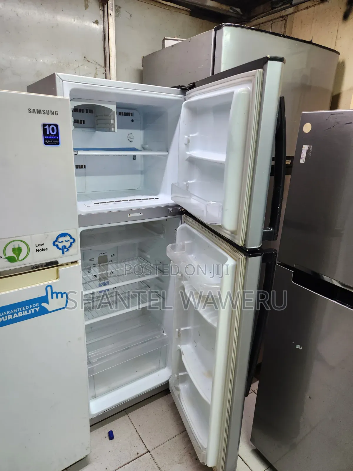 Silver Samsung Rerefrigerator 280litres