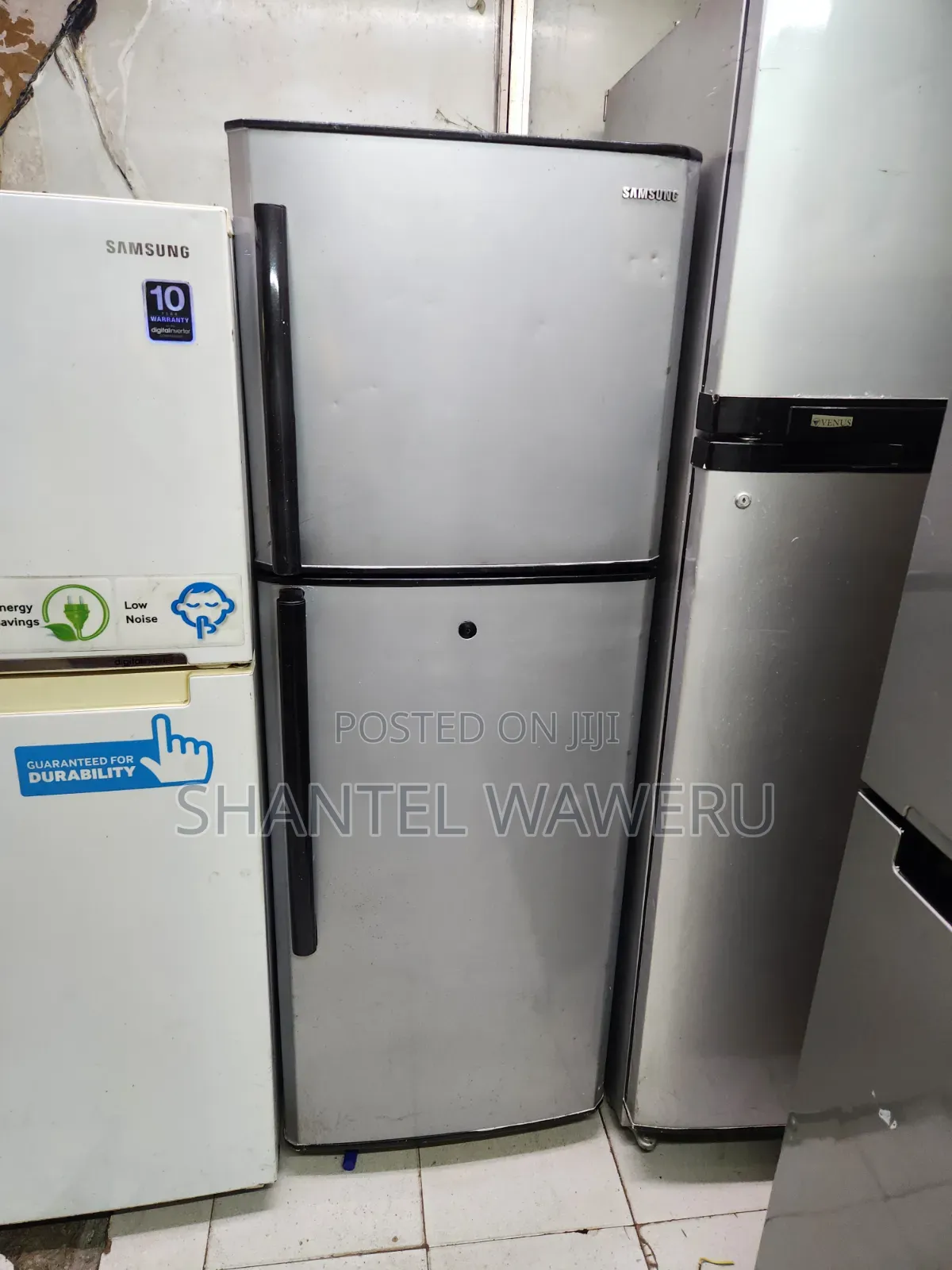 Silver Samsung Rerefrigerator 280litres