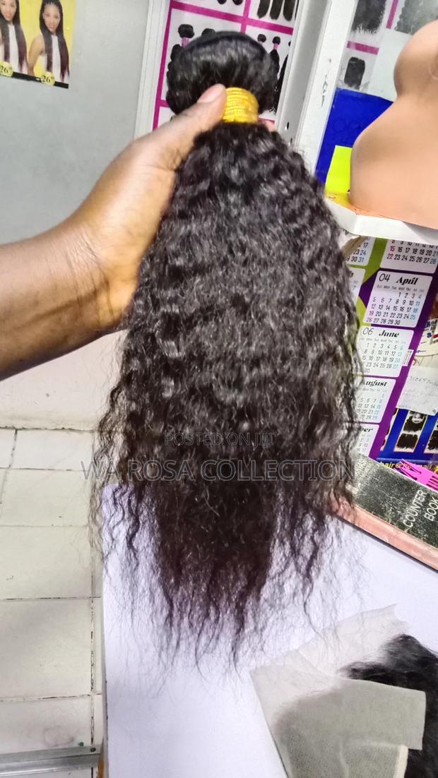 Kinky Straight Human Hair Bundles - thumbnail 2