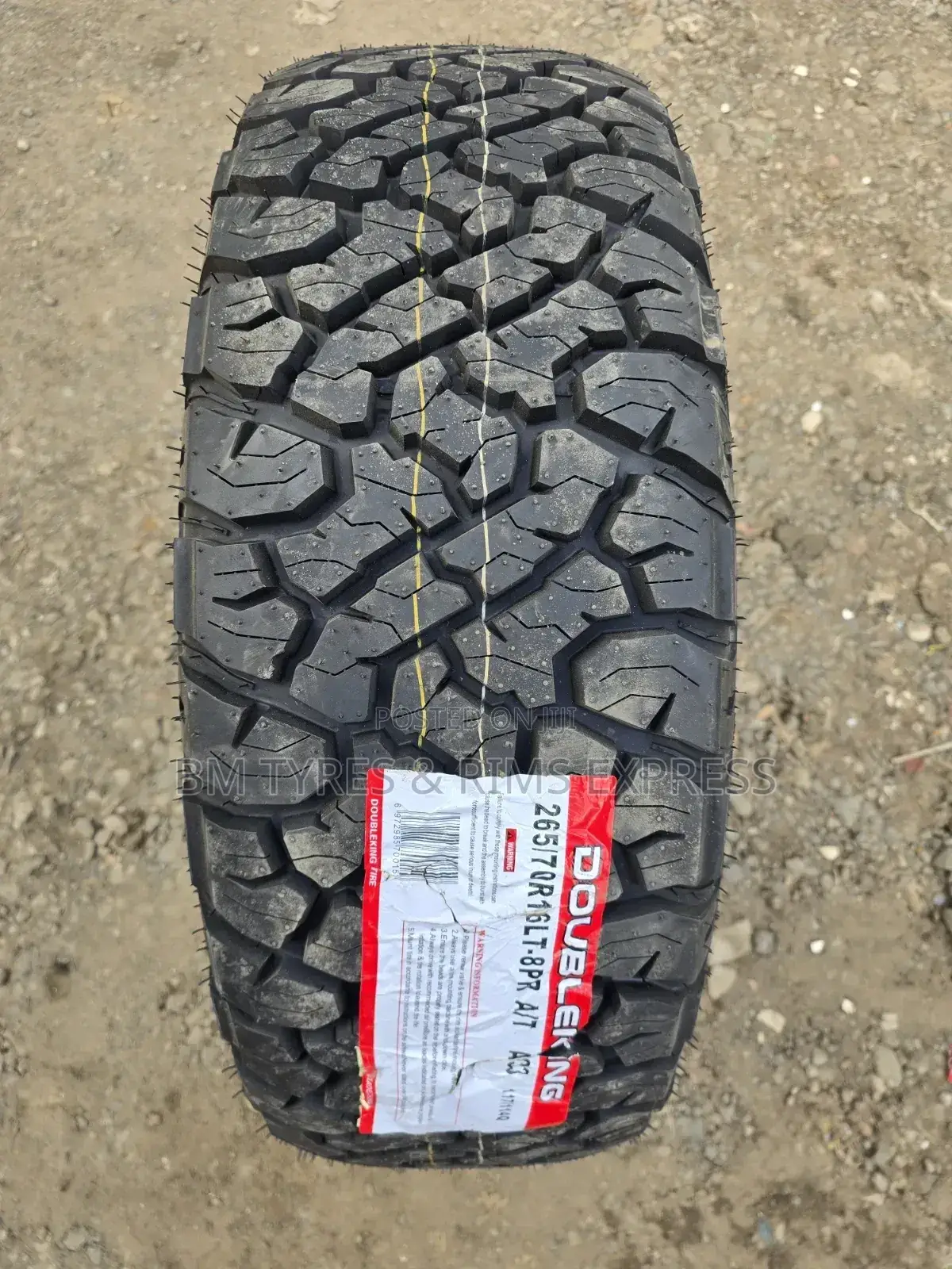 265 /70 R16 Doubleking Tyres (All Terrein)