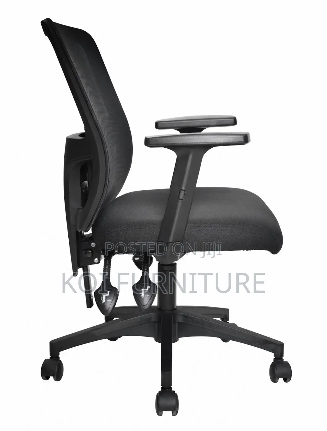 Office Chair; Mesh Black Barrii Task Ergonomic Office Chairs
