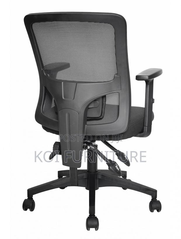 Office Chair; Mesh Black Barrii Task Ergonomic Office Chairs - thumbnail 7