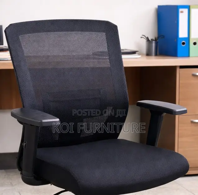 Office Chair; Mesh Black Barrii Task Ergonomic Office Chairs