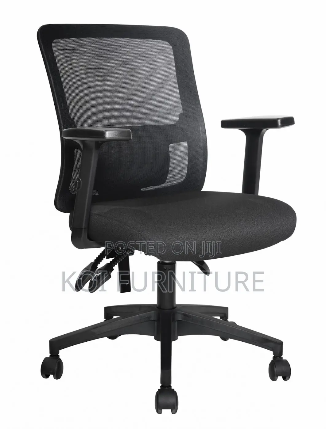 Office Chair; Mesh Black Barrii Task Ergonomic Office Chairs
