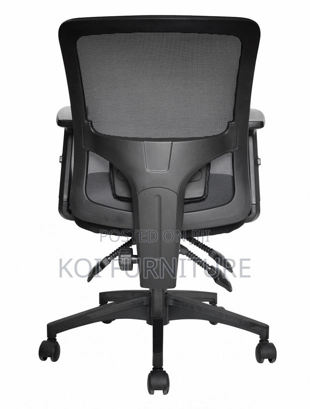 Office Chair; Mesh Black Barrii Task Ergonomic Office Chairs - thumbnail 13