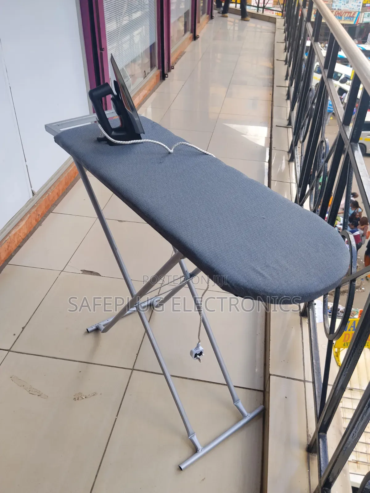 Metallic Ironing Board – Durable Foldable