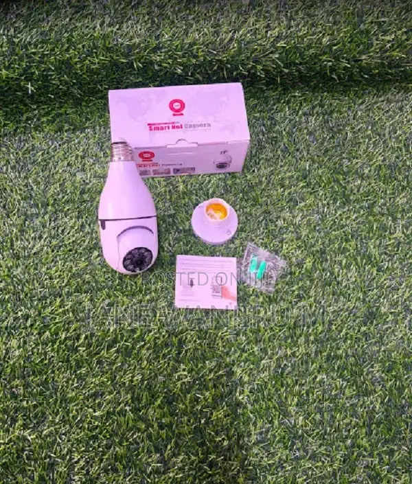 New E27 Bulb PTZ Camera - Indoor Monitoring, Easy Install
