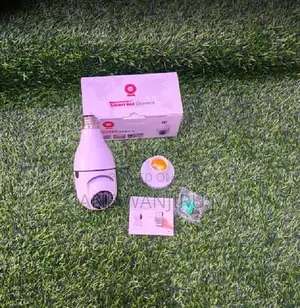 Smart Bulb Camera 1080p - Auto Rotate,