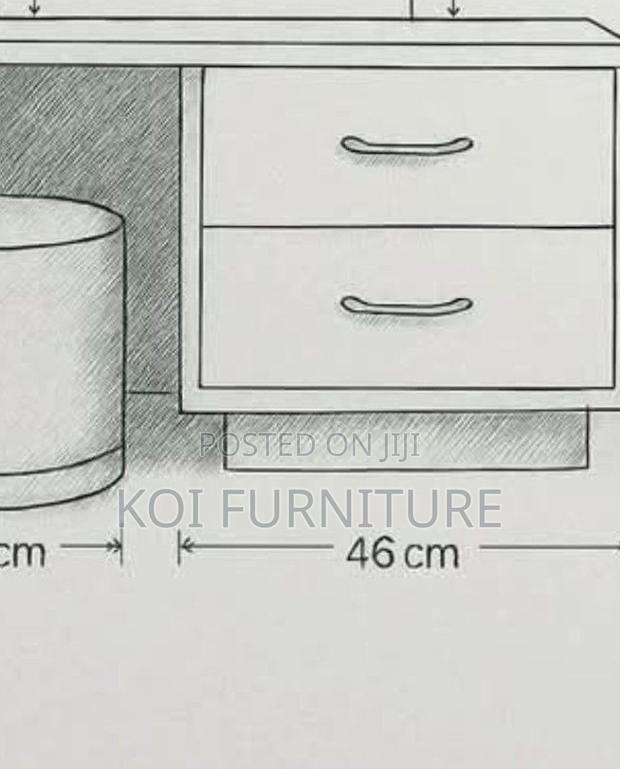 Dressers; Teens White Vanity Dressing Table With Led Lights - thumbnail 2