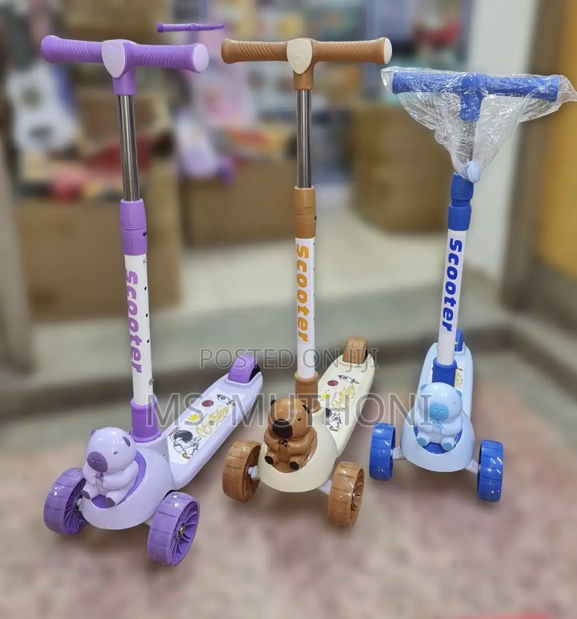 Kids' 3-Wheel Kick Scooters Designed for Stability and Fun