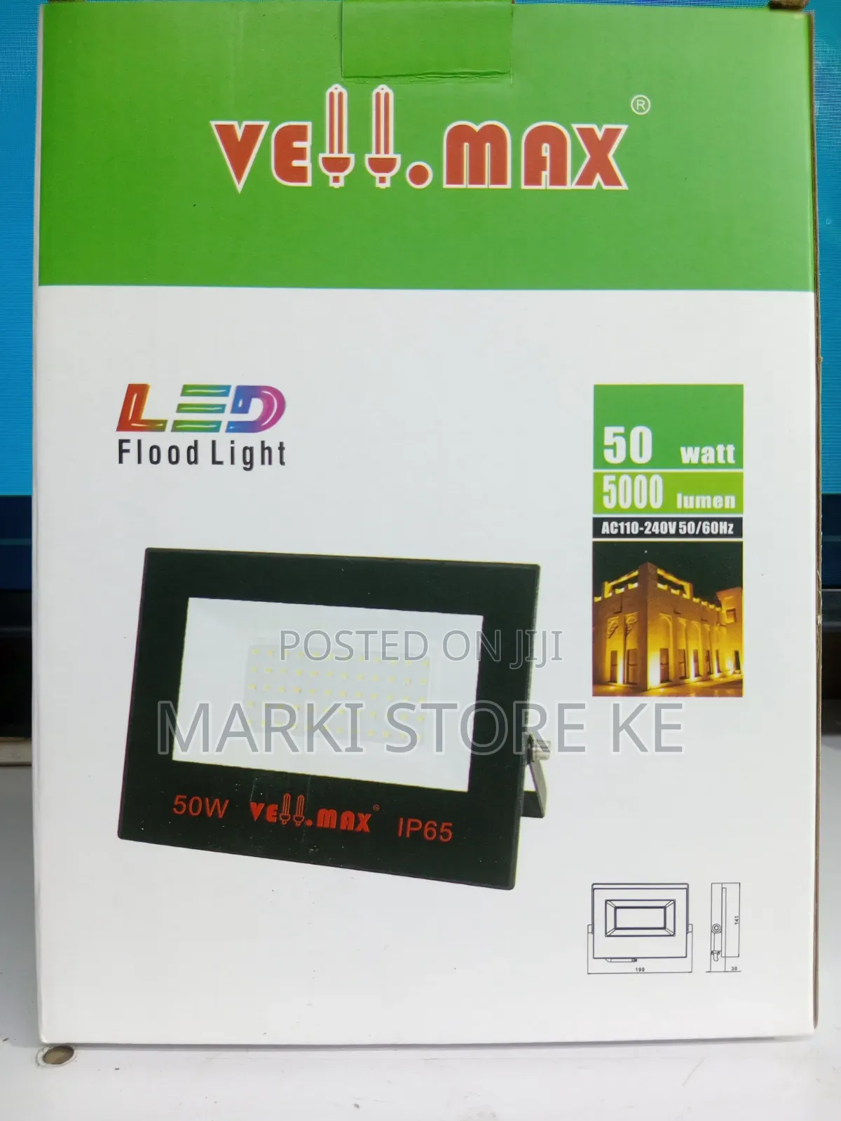 Ip 65 Velmax 50 Watts Ac Led Floodlight