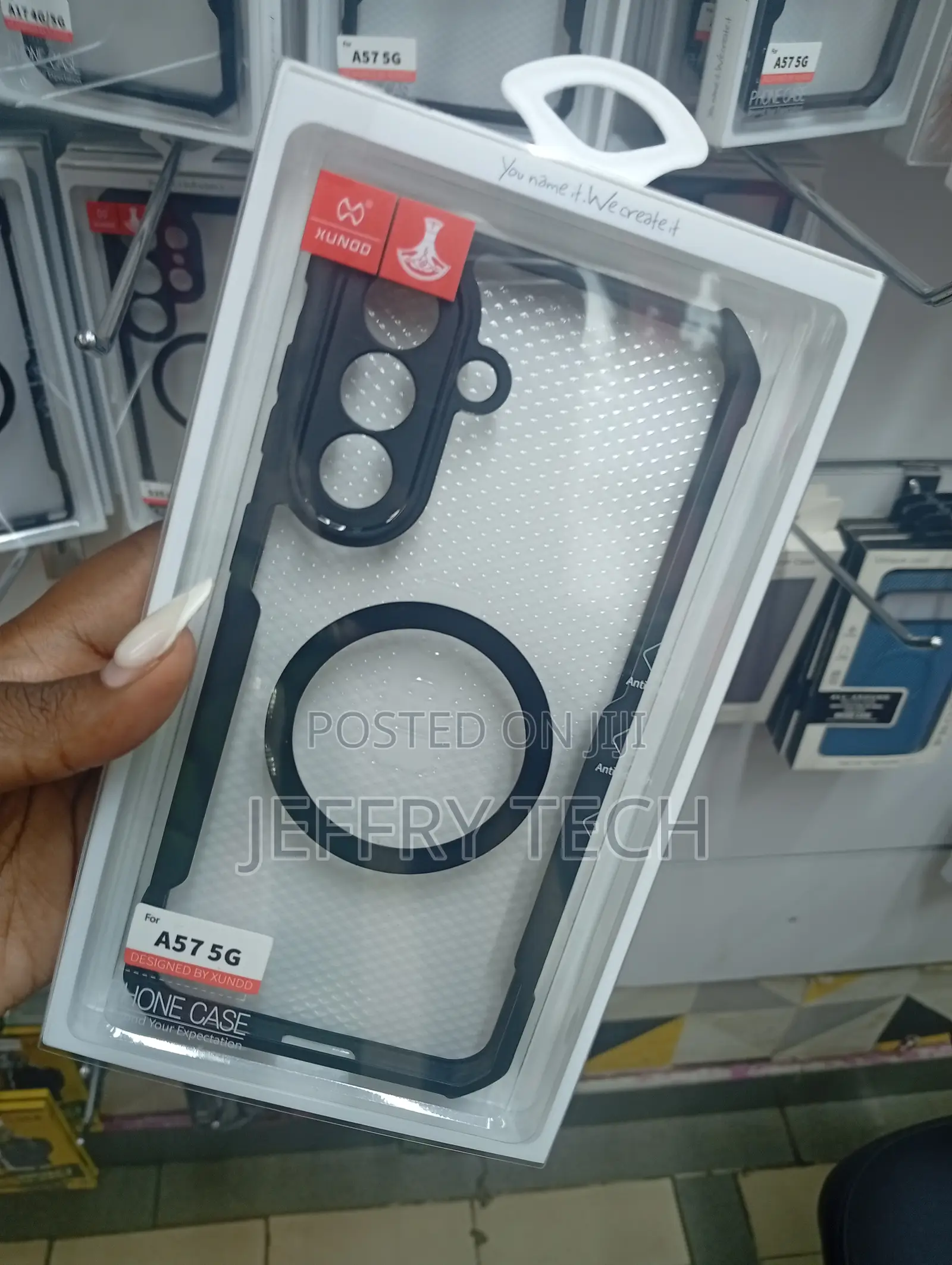Oppo A57 5g, Featuring Military-Grade Drop Protection Case