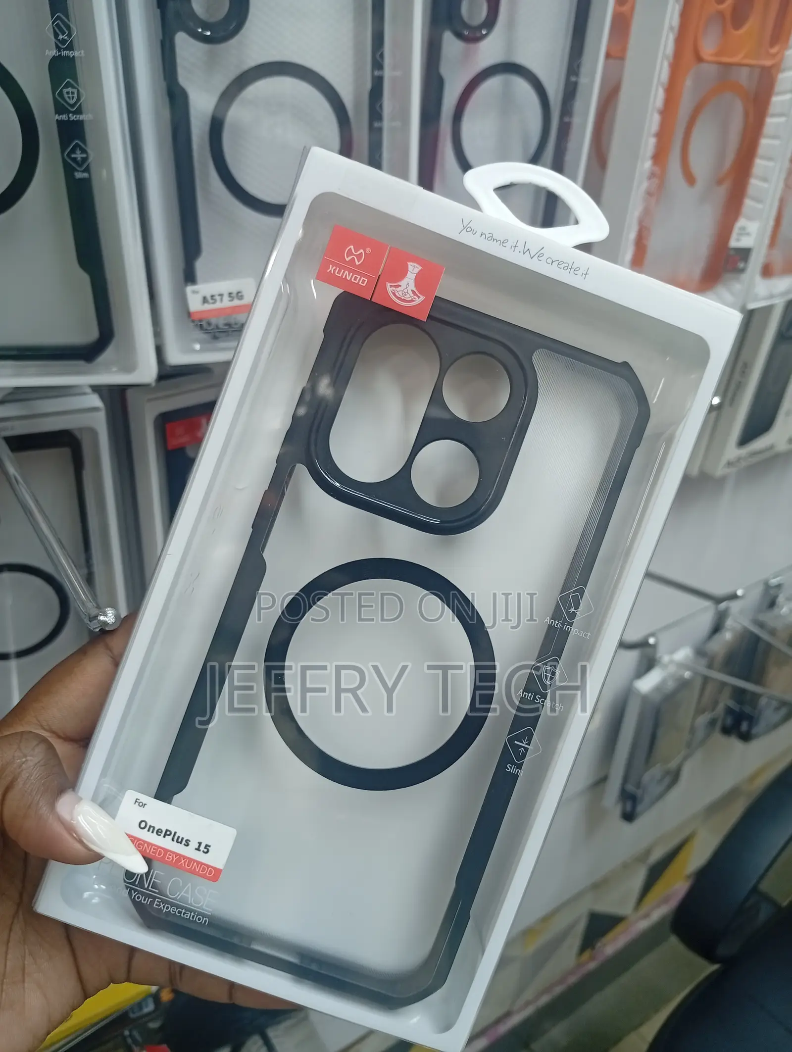 Oneplus 15 Hybrid-Style Cover