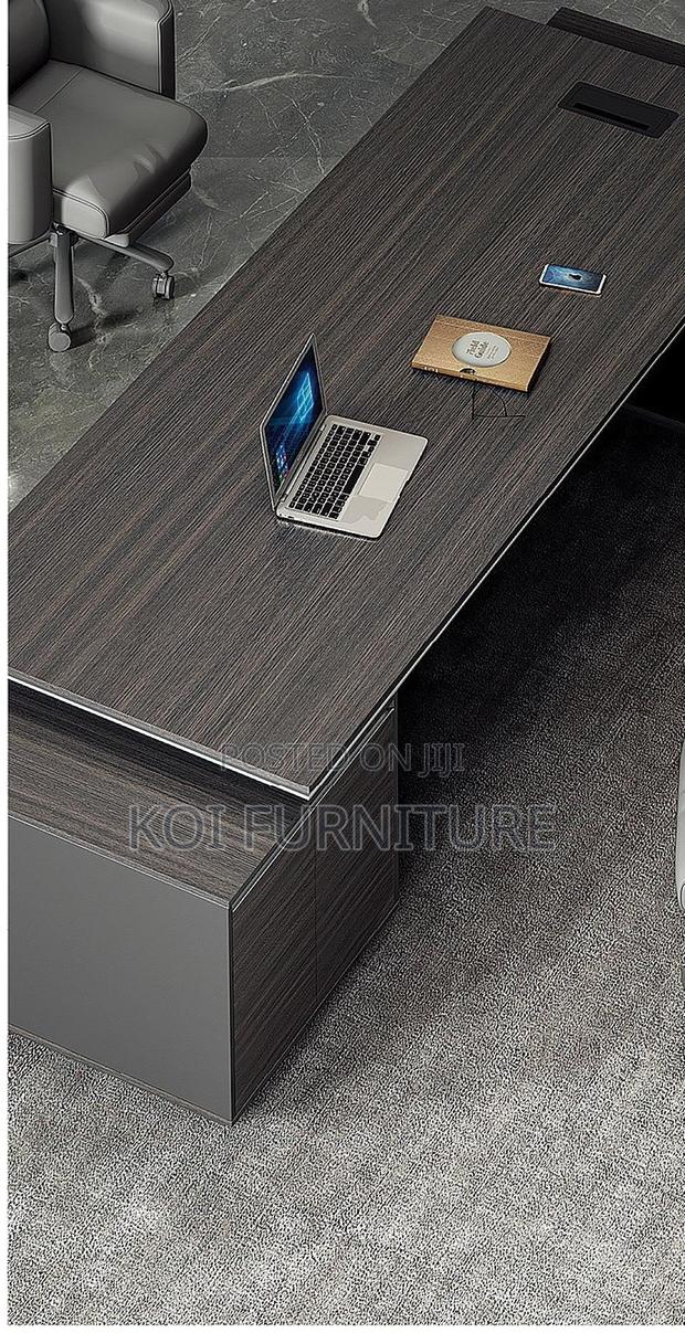 2.4 Meters Wide Executive High End Office Desk - thumbnail 5