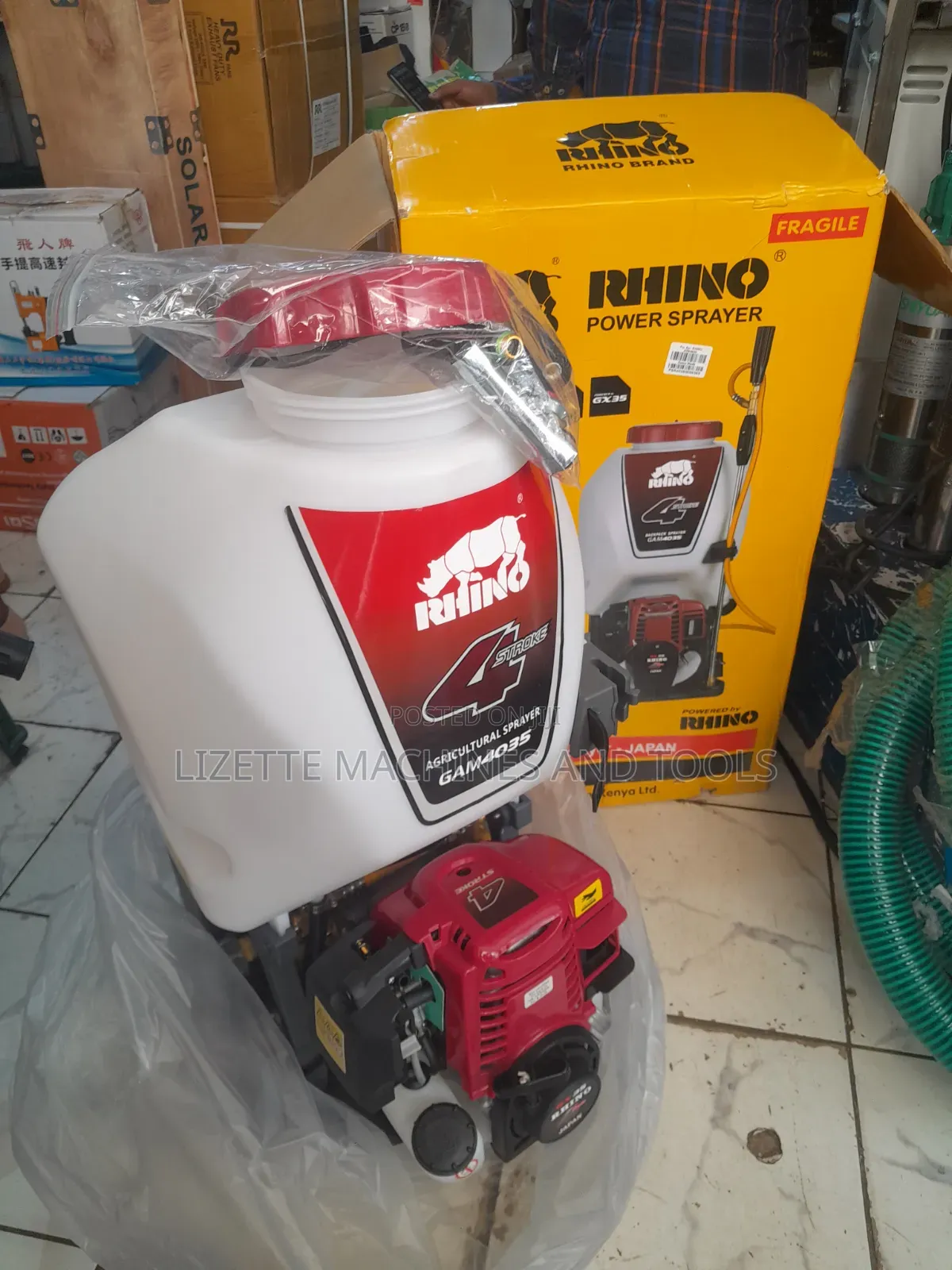 Rhino 4 Stroke Knapsack Sprayer 25l