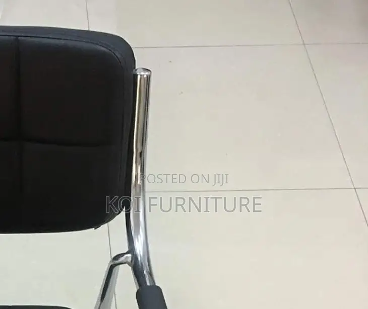 Office Chairs; Model PDX Armed Black Metallic Office Catallina Chairs