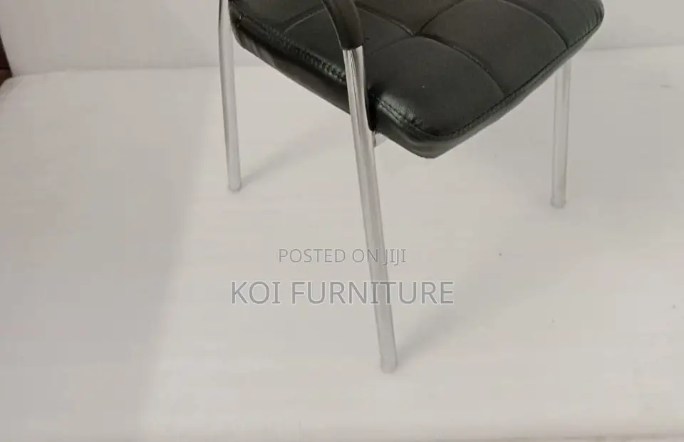 Office Chairs; Model PDX Armed Black Metallic Office Catallina Chairs