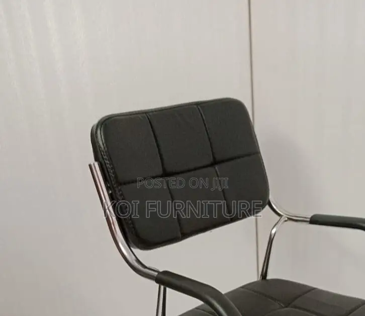 Office Chairs; Model PDX Armed Black Metallic Office Catallina Chairs