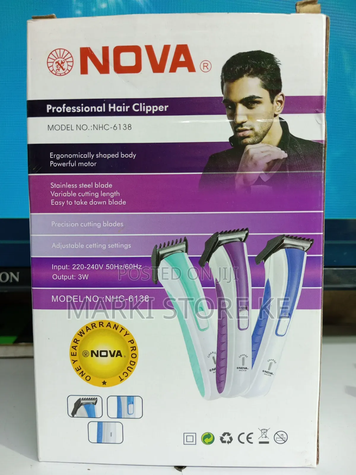 Nova Rechargable Hair Clipper