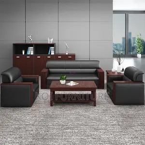Office Sofa; Lumina 5-Seater Executive Reception Sofa Set