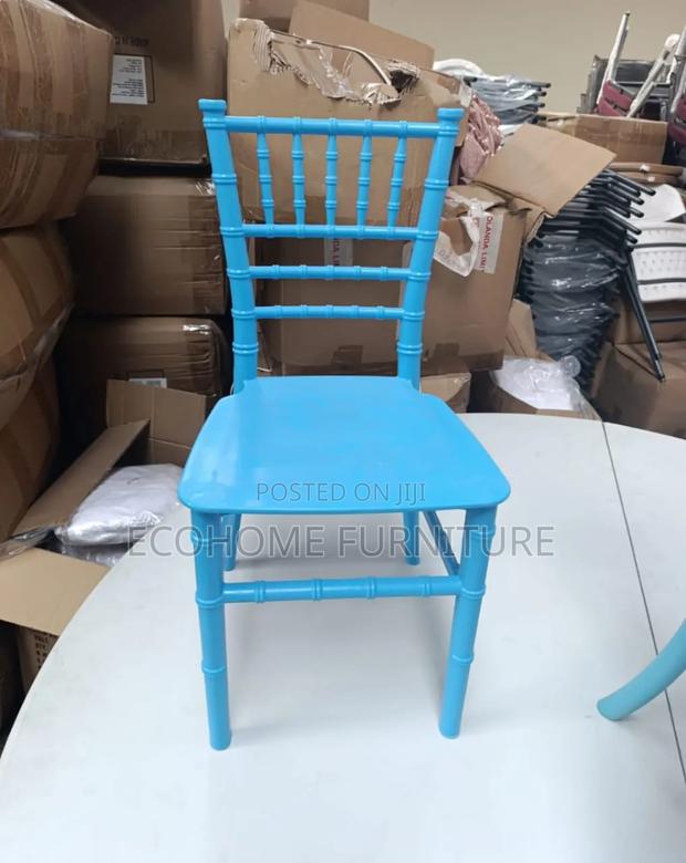 Blue Modern Chair - main view