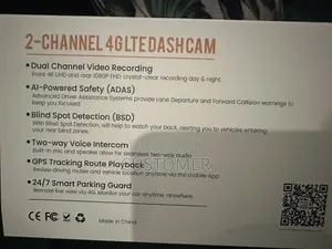 2 Channel 4g Dashcam