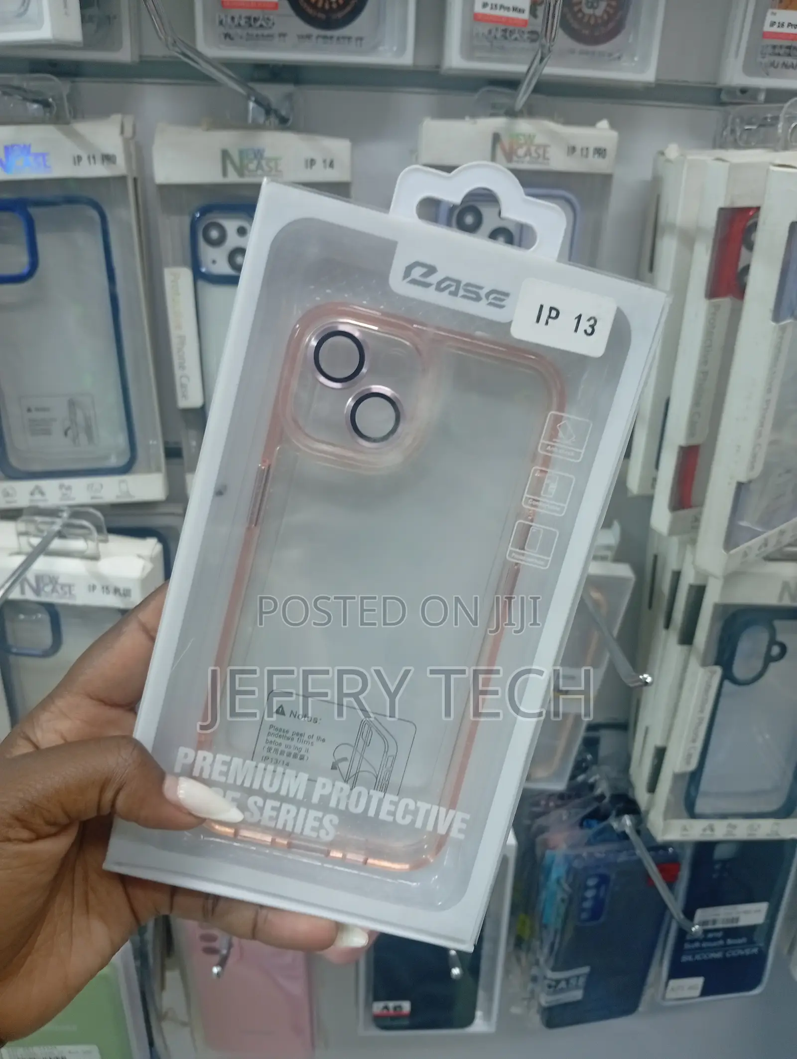 iPhone 13 Ncase Premium Protective Series Clear Phone Case