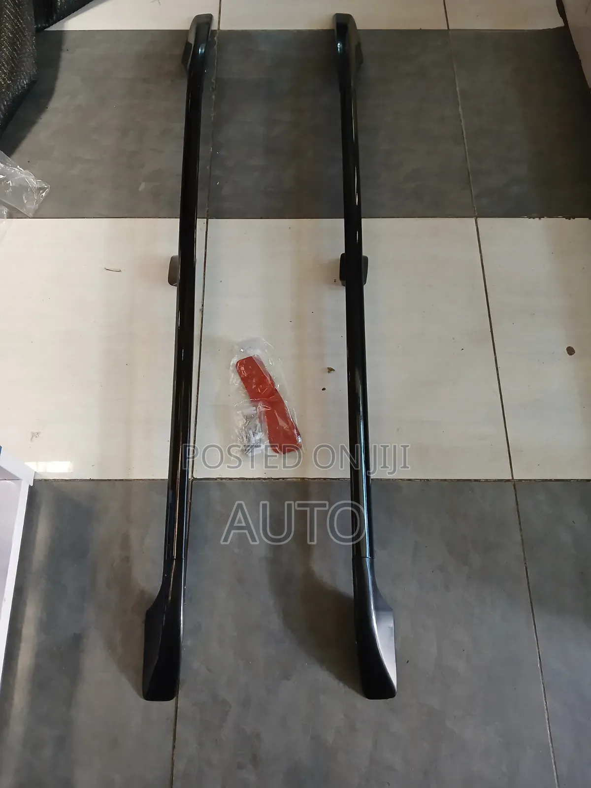 Universal Black Roof Rack Rails – Car Cargo Carrier Bars