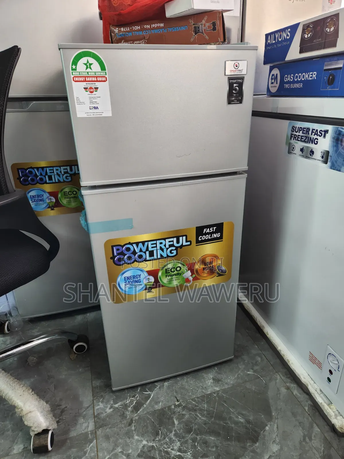 Smartpro Brandnew Min Fridge 120litres