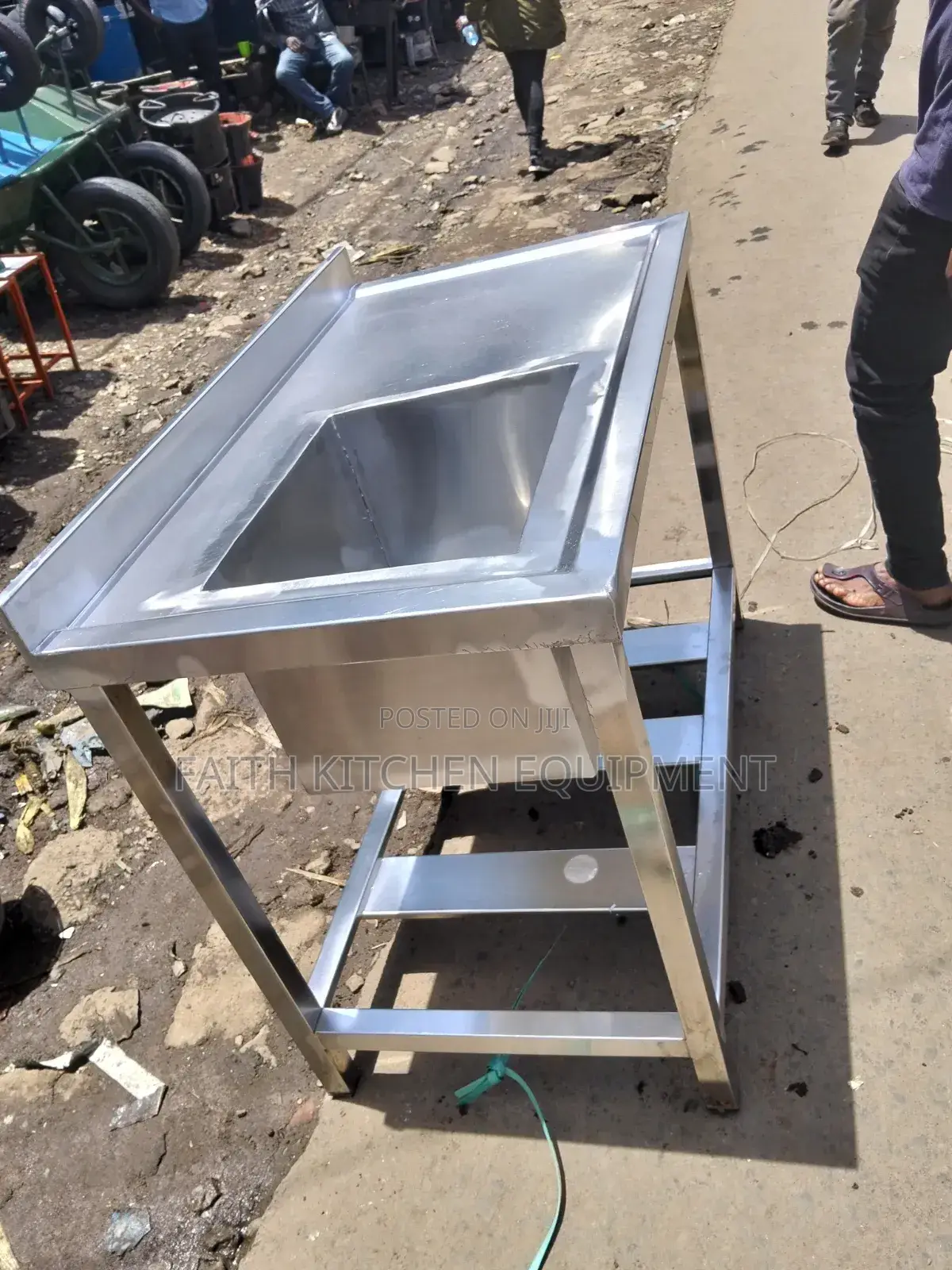 Strong Metal Kitchen Sink