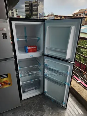 Black New Refrigerator/Ecomax 138litres Plus Free Fridgeguard