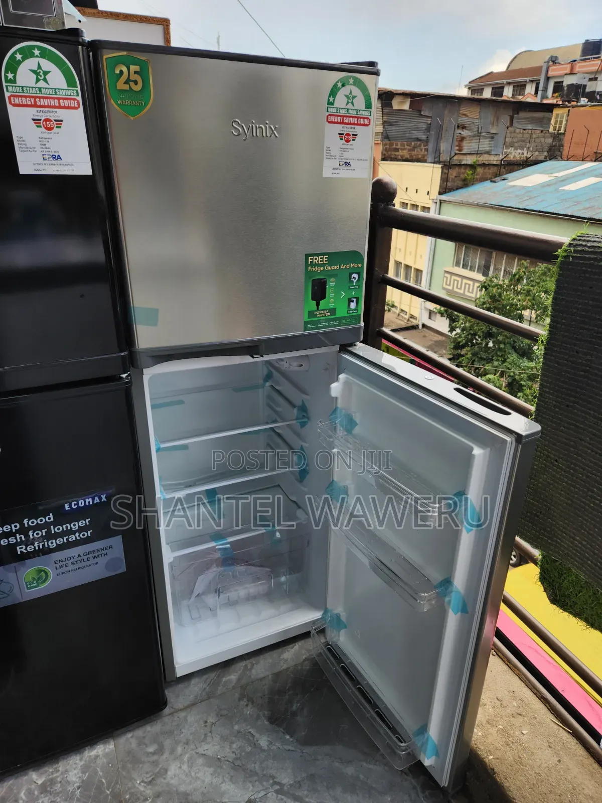 Silver Brand New Syinix 138litres