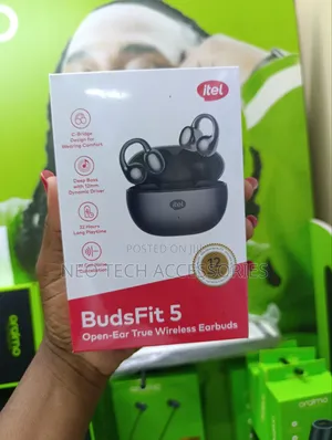 Item Budsfit 5 Open-Ear True Wireless Earbuds