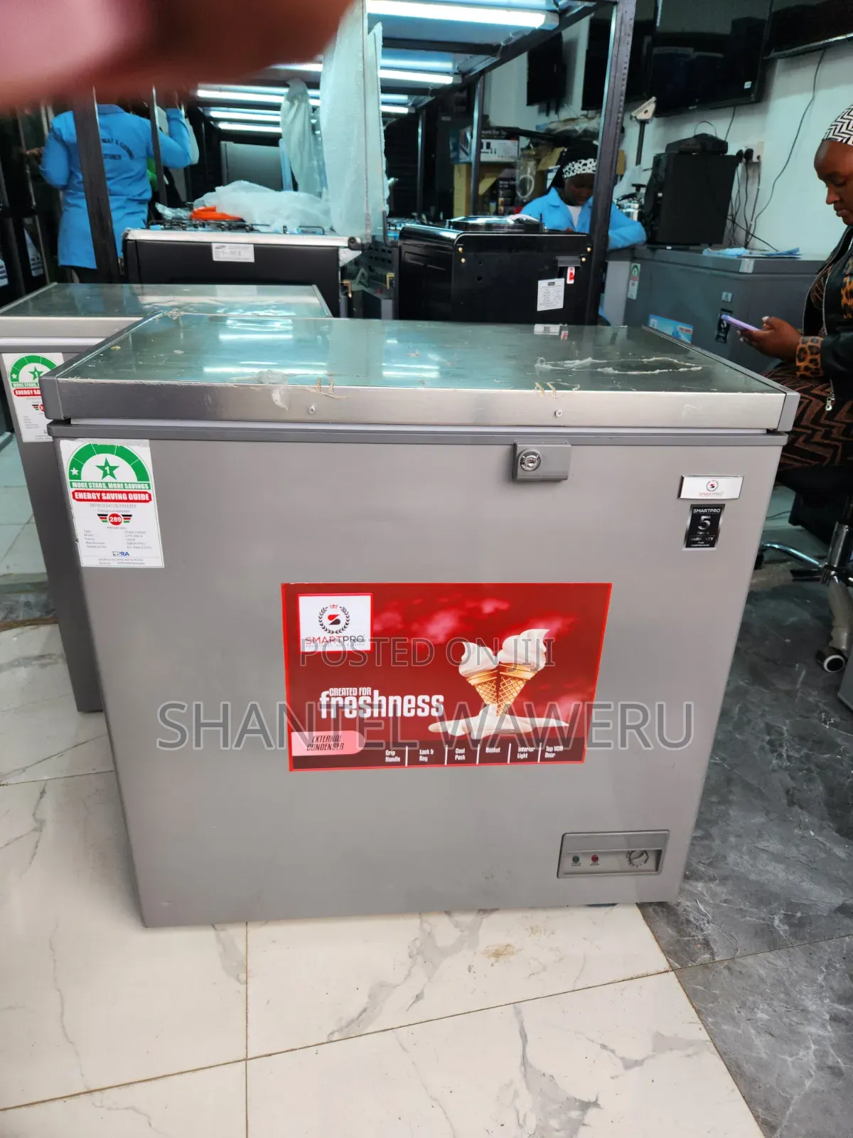 Deepfreezer 200litres