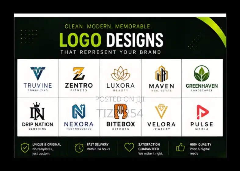Get a Clean Logo for Your Business – Only 300 KSH