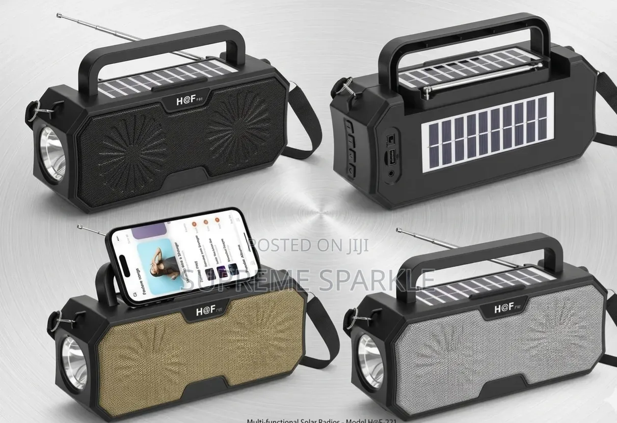H at F Hf-F125, Portable Bluetooth Speaker.