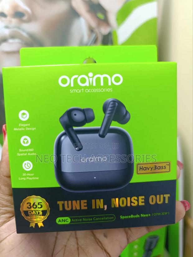Oraimo Spacebuds Neo+ Anc With Elegant Metallic Design - thumbnail 2