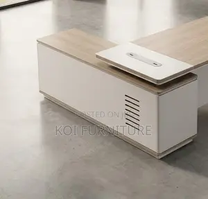 Office Desk; Morgans 1.8m Executive L-Shape Office Desk