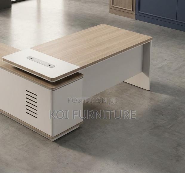 Office Desk; Morgans 1.8m Executive L-Shape Office Desk - thumbnail 4