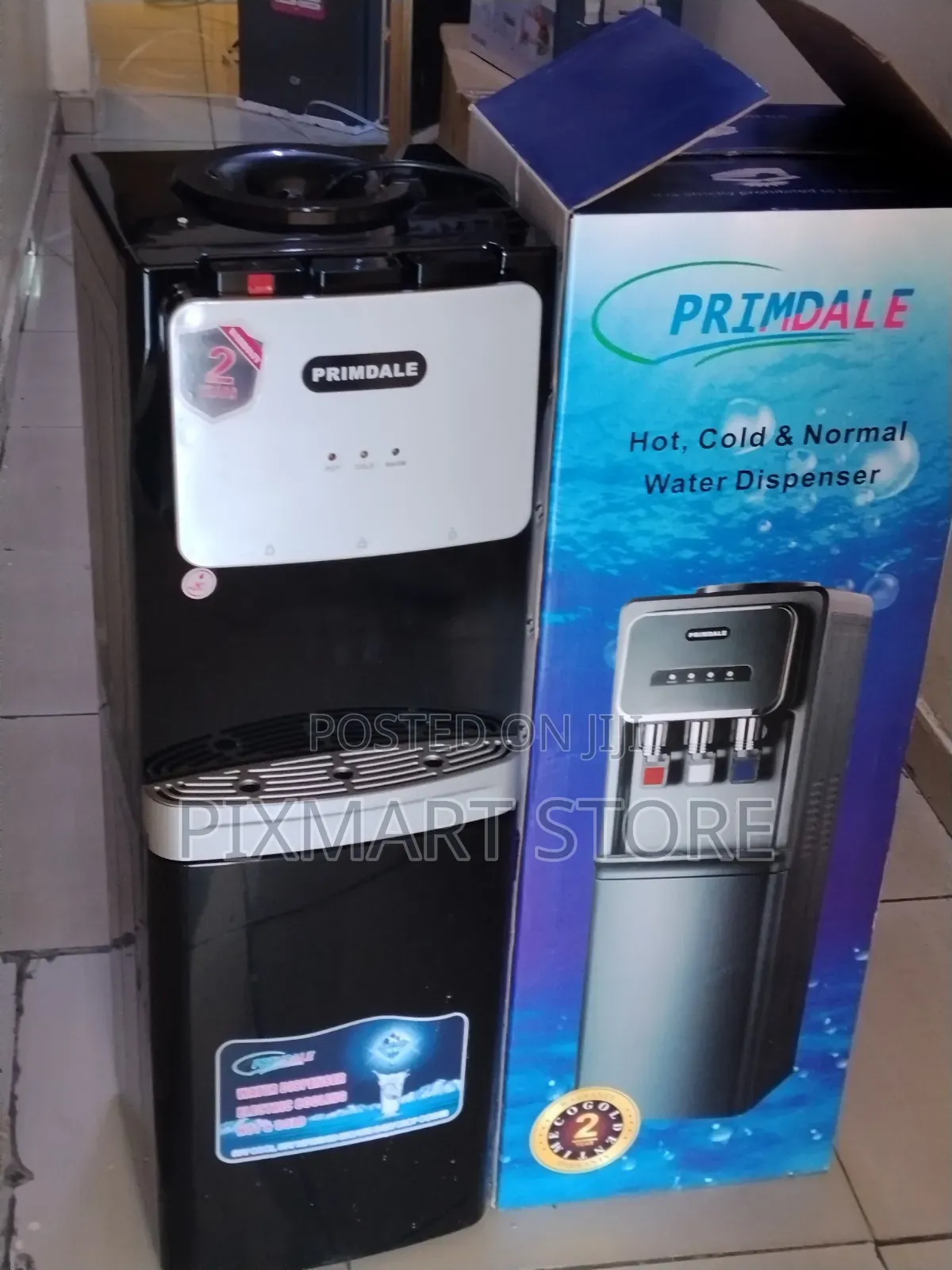 Primdale 3 Tap Water Dispenser – Hot, Cold Normal