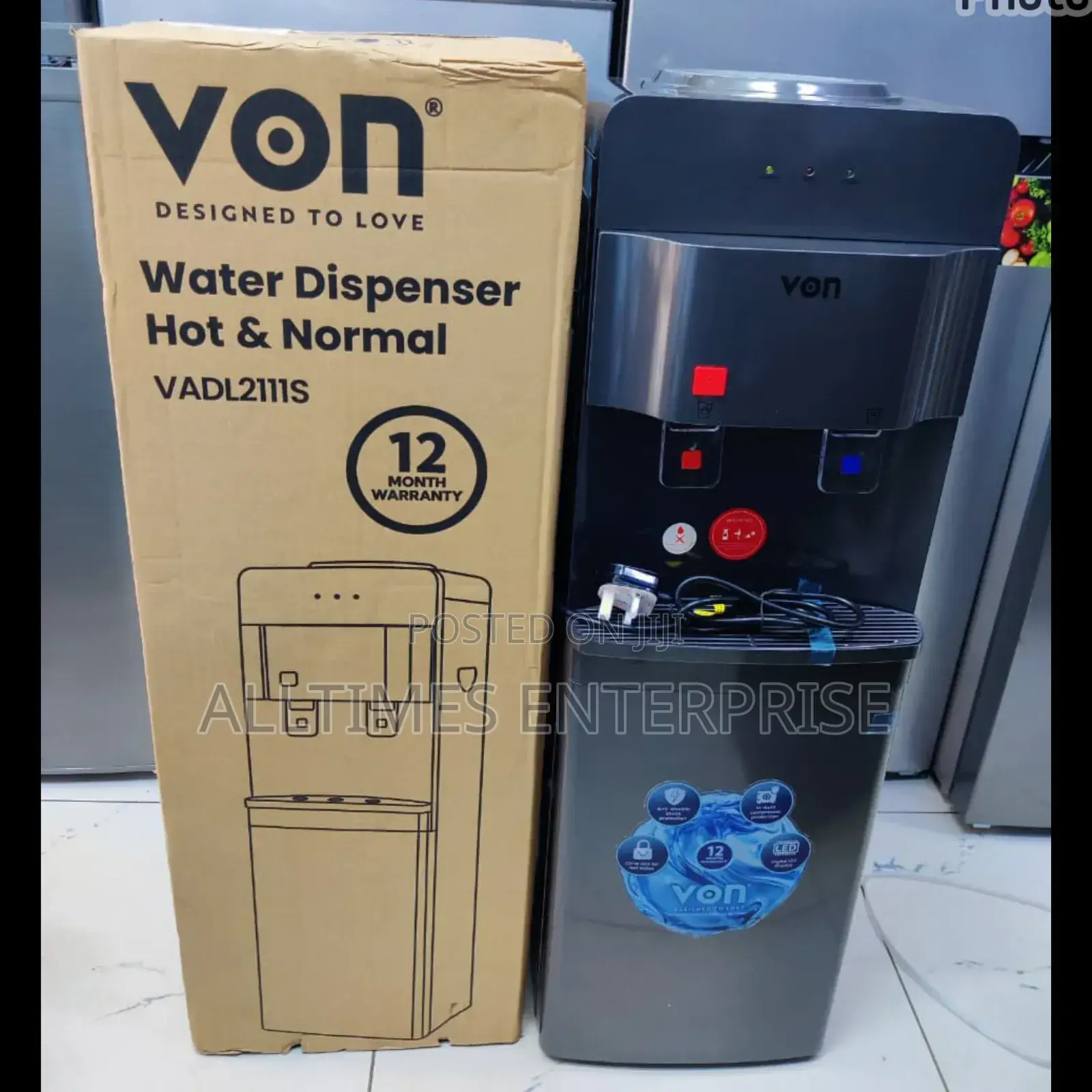 Von Dispensee 2111s Hot and Normal Model: Vadl2111s