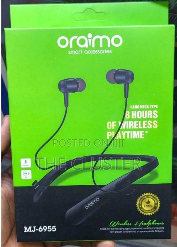 Wireless Oraimo Mj Hanging Bt With Headset Wireless - main view