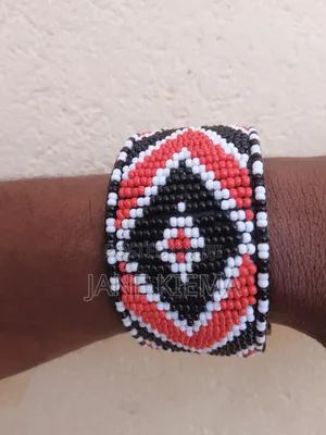 Beaded Leather Bracelet