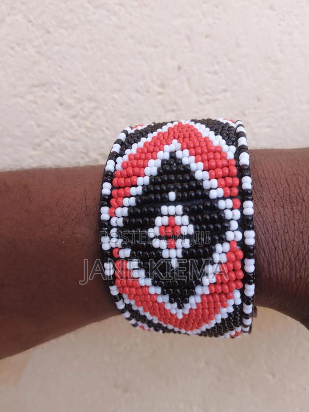 Beaded Leather Bracelet - thumbnail 2