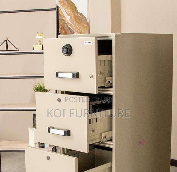 Office Cabinet; Fire Resistant 4 Drawer File Cabinet With With Locks - thumbnail 8